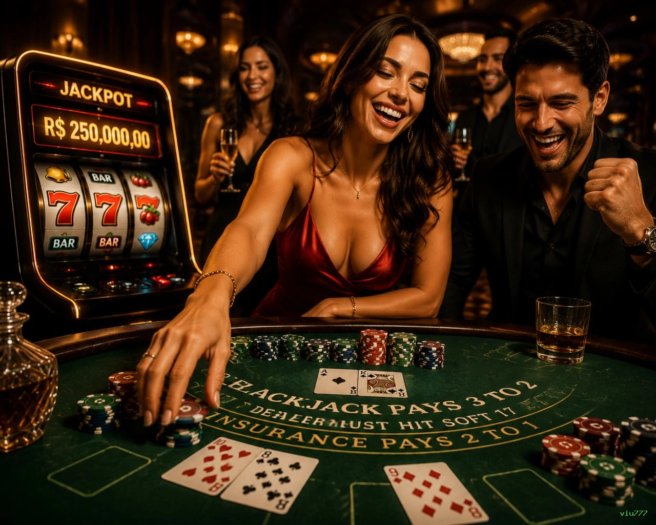 Slots com prêmios viu777